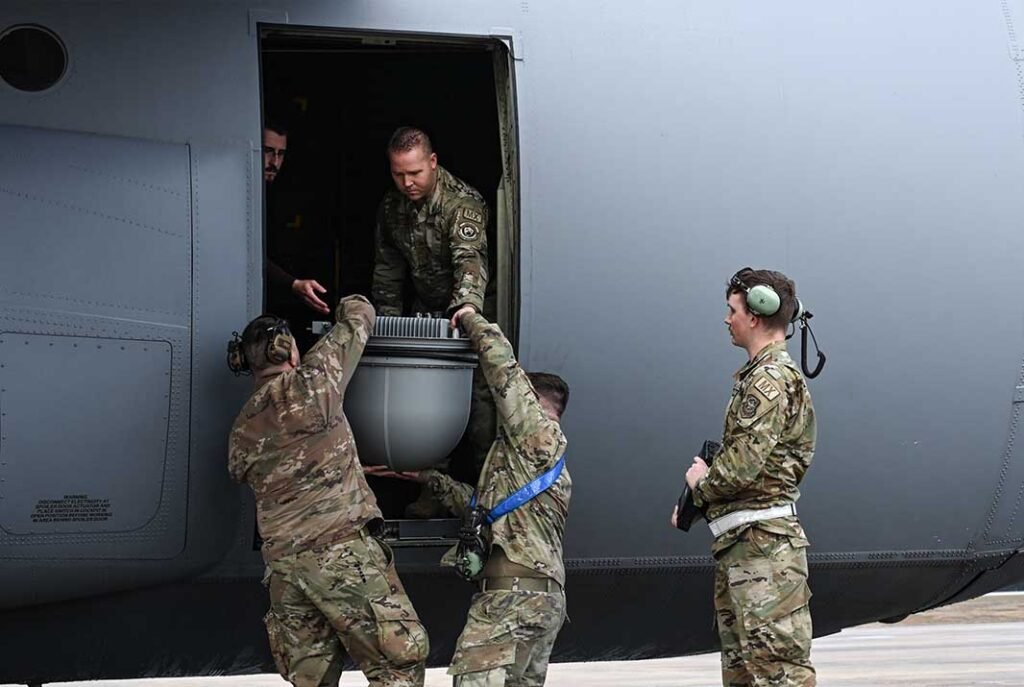 SDG enabling RO/RO TRASC capability for C-130 variants. [Photo: SD Government is a Gogo company]