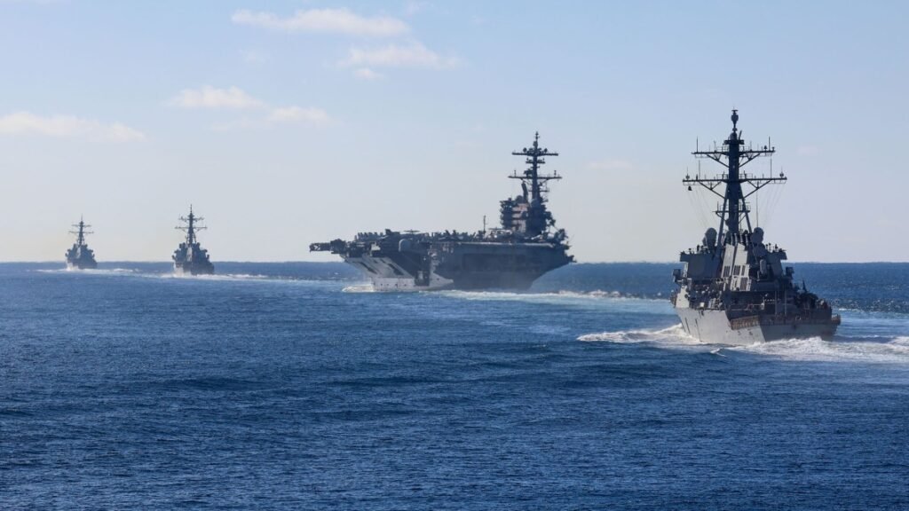 Second Carrier Strike Group Ordered To Spin-Up For Deployment To Middle East: Report Second Carrier Strike Group Ordered To Spin-Up For Deployment To Middle East: Report