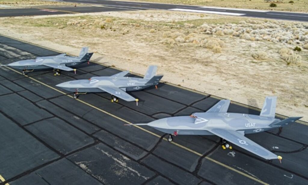 Semi-autonomous Collaborative Combat Aircraft flight conducted using mission autonomy software