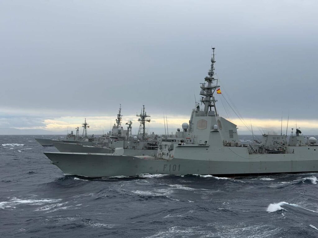 Spanish Navy Deploys All F-100 Frigates for International Security Scenarios