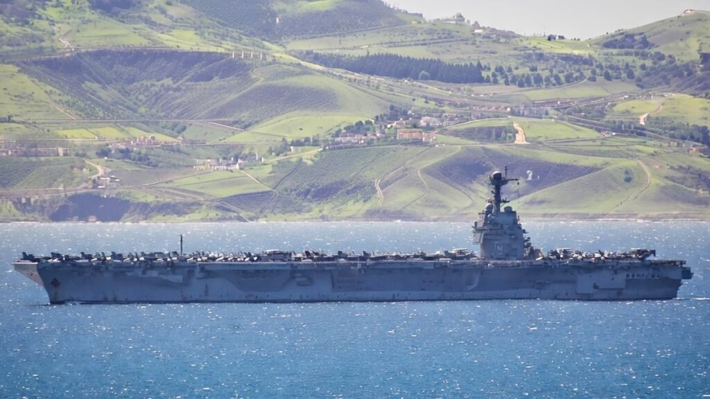 Supercarrier USS Gerald R. Ford Has Crossed Into The Mediterranean