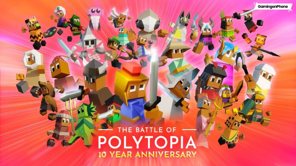 The Battle of Polytopia 10th Anniversary Cover