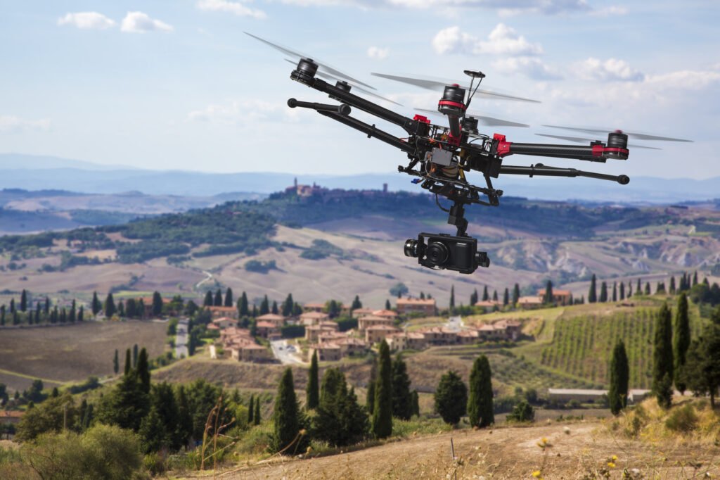 The Curran Papers – No. 5: Jamming Uninhabited Aerial Vehicle Video Signals Flying drone in the skies of Tuscany