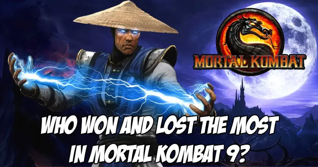 The biggest winners and losers of Mortal Kombat 9’s main story tallied by victories The biggest winners and losers of Mortal Kombat 9's main story tallied by victories