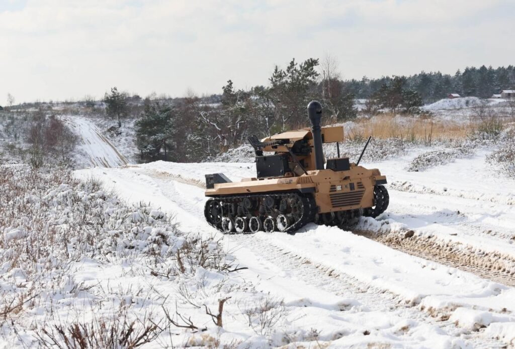 Turkey showcases ASLAN armed robot in NATO exercise in Germany