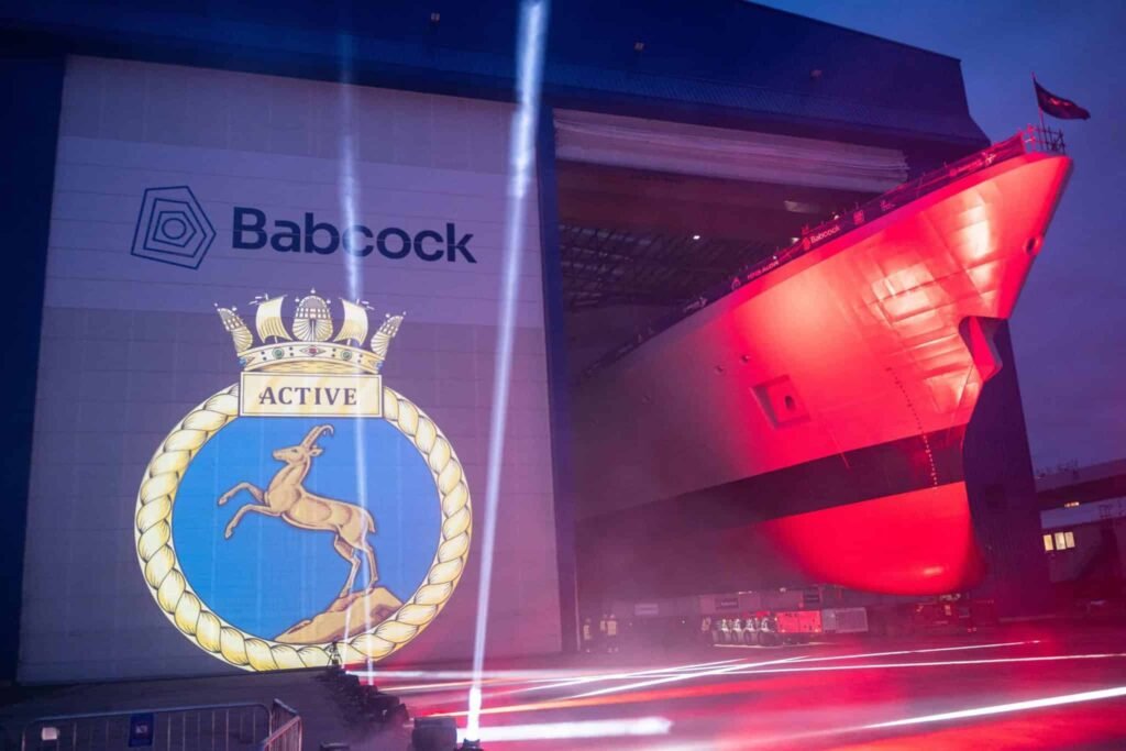 UK Type 31 Programme Rolls On with Roll-Out of Ship Two