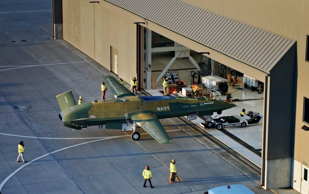 U.S. Navy’s first MQ-25A completes taxi test