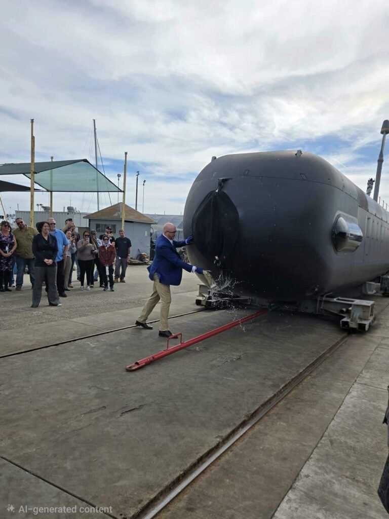 Boeing Christens Second Extra-Large Orca Submarine Drone Boeing Christens Second Extra-Large Orca Submarine Drone