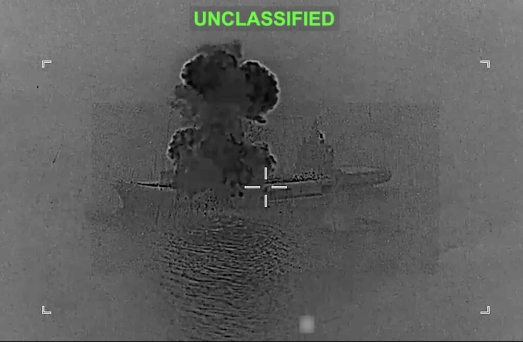 CENTCOM Strike on Iran Drone Carrier