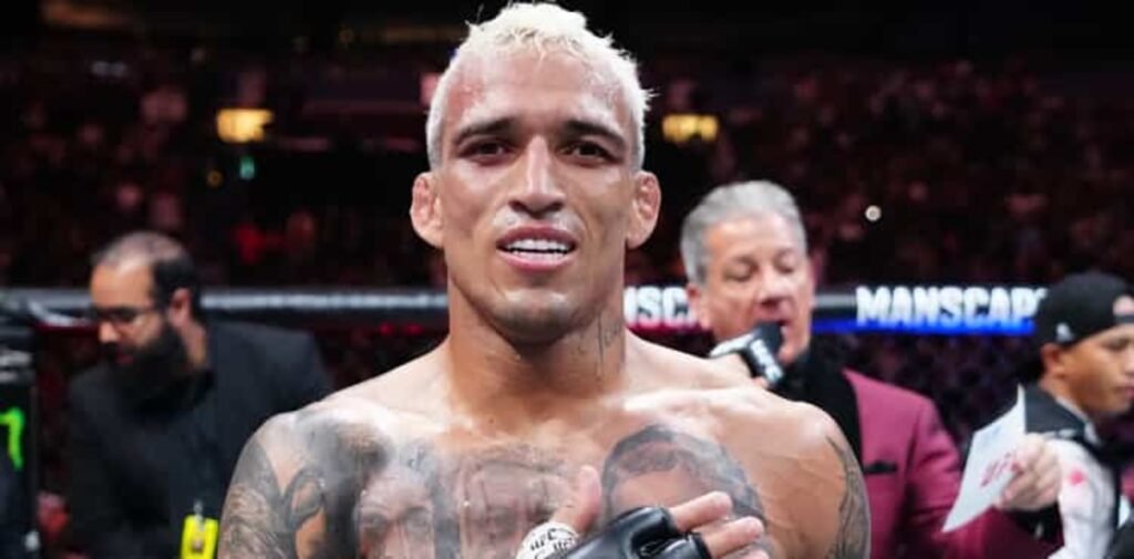 Charles Oliveira dominates Max Holloway in UFC 326 main event Charles Oliveira dominates Max Holloway in UFC 326 main event