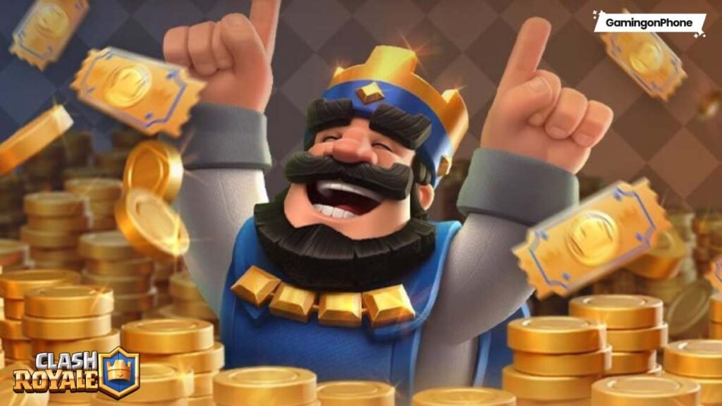 Clash Royale Card Gold reduced, Clash Royale free rewards
