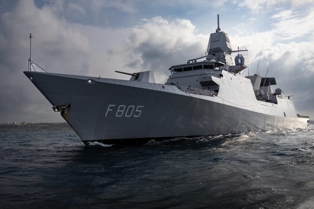 Dutch frigate HNLMS Evertsen to be deployed in the Mediterranean