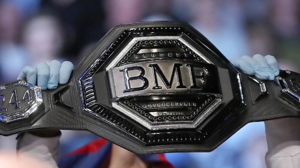 Former UFC champ likes the idea of 'BMF' belt but last 'BMF' fight fell short Former UFC champ likes the idea of 'BMF' belt but last 'BMF' fight fell short