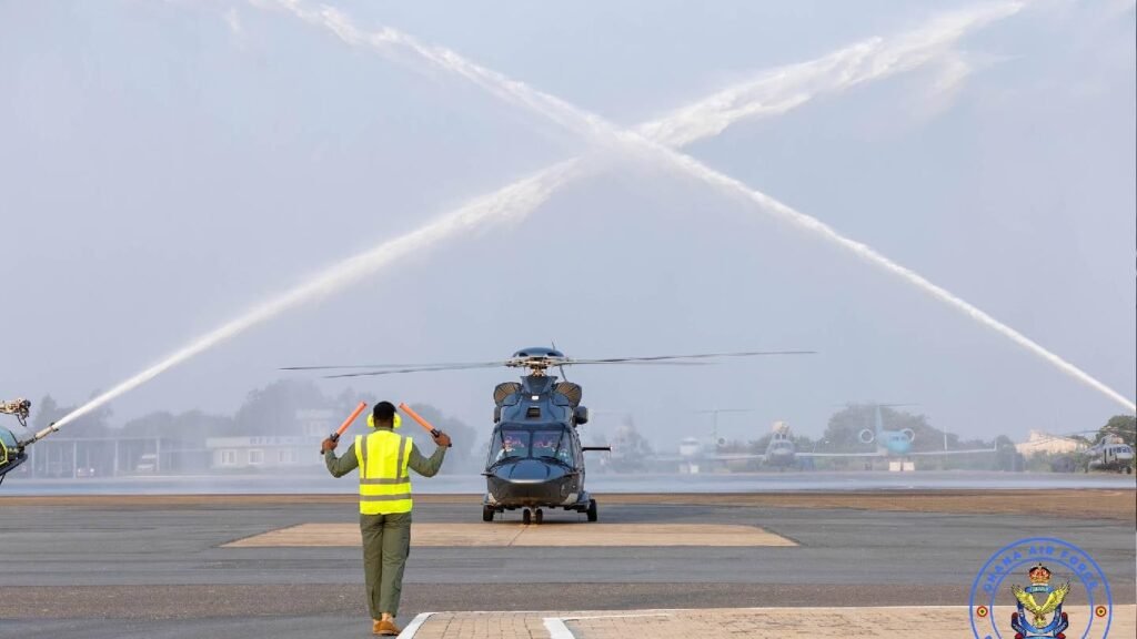 Ghana takes delivery of first Airbus H175 helicopter from France Ghana takes delivery of first Airbus H175 helicopter from France
