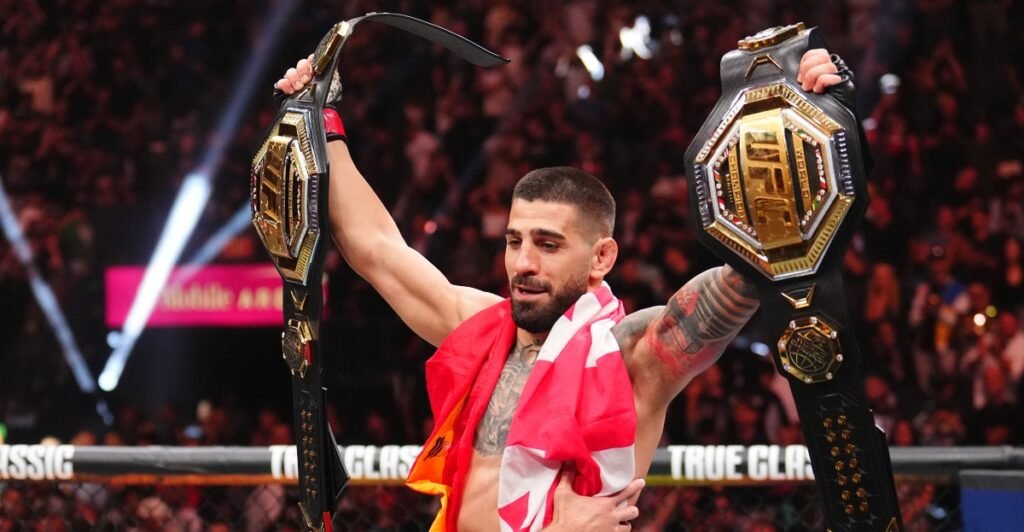 Ilia Topuria opens as gigantic favorite over Justin Gaethje, Pereira-Gane odds close for UFC White House