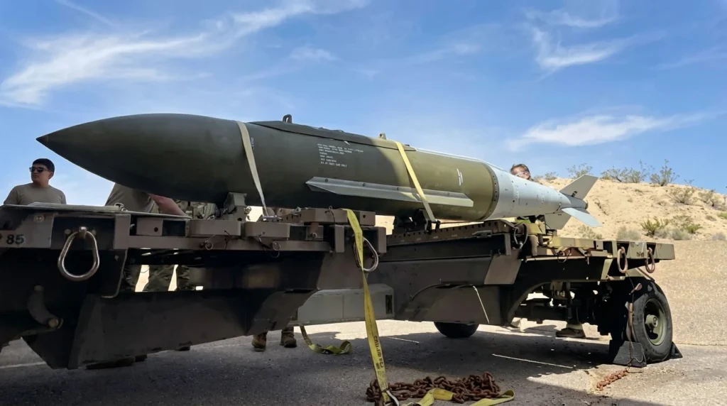 Inside the Advanced 5K Penetrator Bomb gbu-72 bunker buster bomb