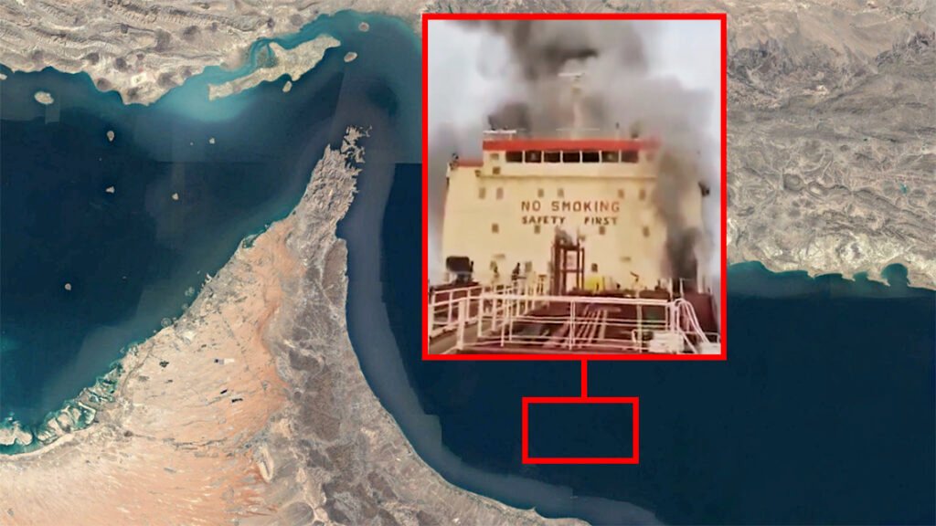 Iranian Kamikaze Drone Boat Makes First Successful Strike Of War