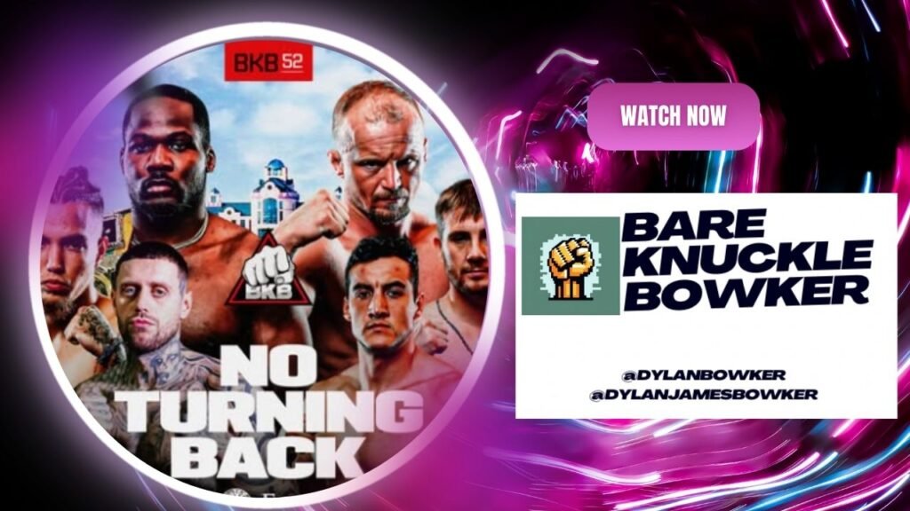 Jesse Ronson Eyes BKB And Gamebred Bare Knuckle MMA Gold In The Name Of Canadian History Jesse Ronson