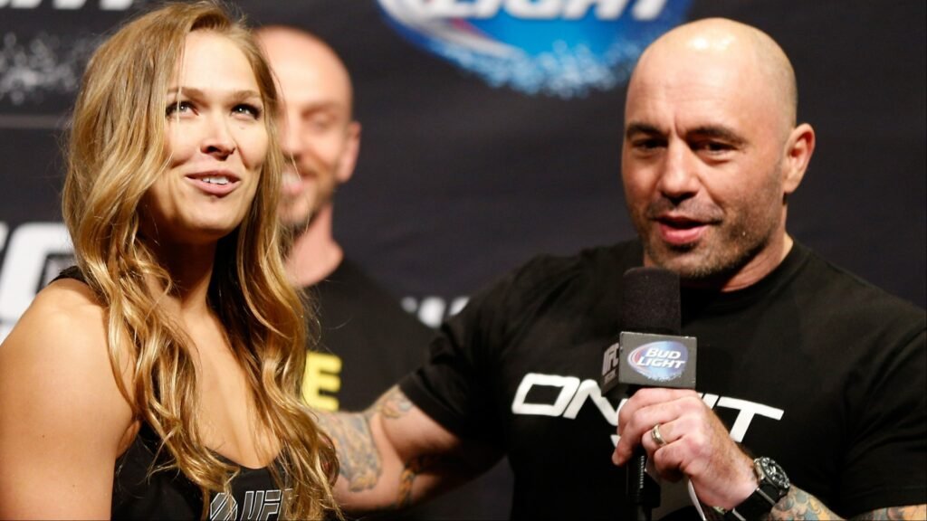 Joe Rogan supports Ronda Rousey ‘pressuring’ UFC towards potential fighter pay reform Ronda Rousey and Joe Rogan