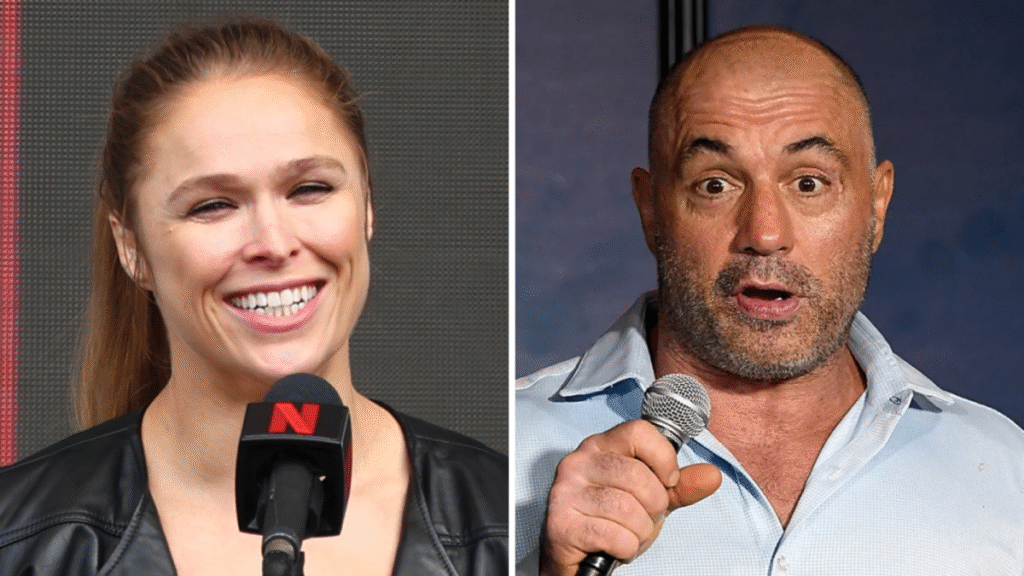 Joe Rogan supports Ronda Rousey's UFC criticisms: 'It puts pressure on the UFC' Joe Rogan supports Ronda Rousey's UFC criticisms: 'It puts pressure on the UFC'