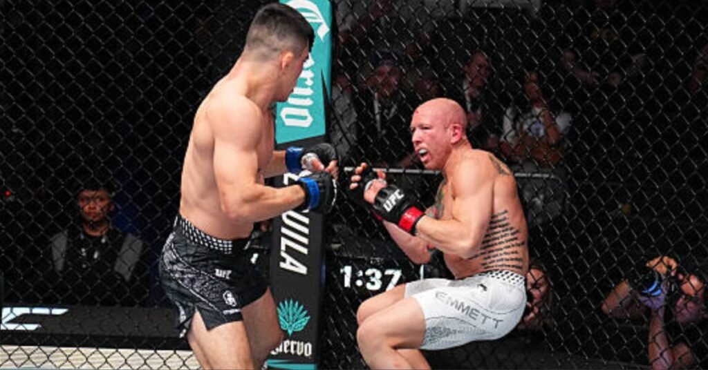 Josh Emmett vs. Kevin Vallejos - UFC Vegas 114 Highlights