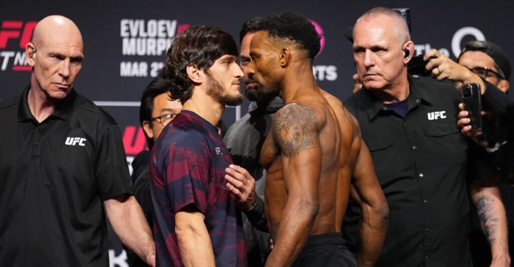 LIVE! UFC London Results: Evloev vs. Murphy LIVE! UFC London Results: Evloev vs. Murphy