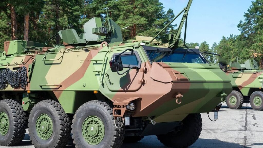 Latvia and Patria sign LCS contract for CAVS 6×6 armoured vehicles Latvia and Patria sign LCS contract for CAVS 6x6 armoured vehicles