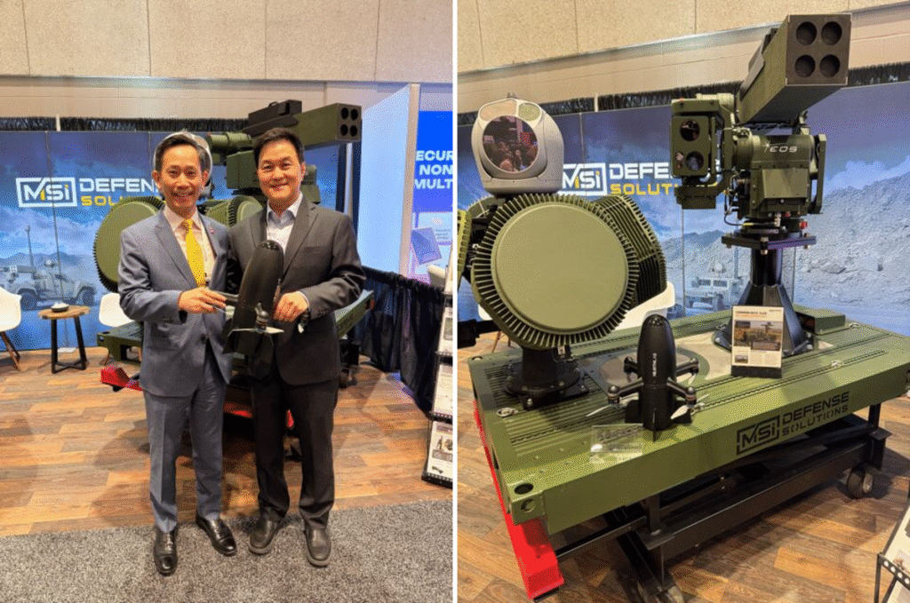 MSI Defense integrates Korean interceptor into EAGLS system MSI Defense integrates Korean interceptor into EAGLS system