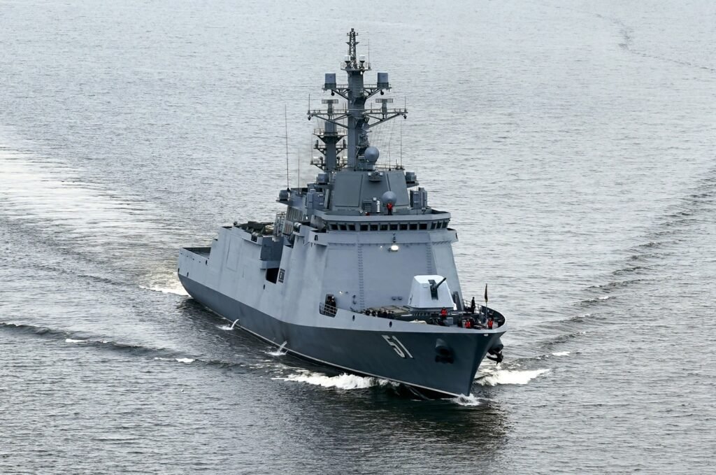 North Korea’s New Destroyer Sets Sail for the First Time, Tests Missile Systems