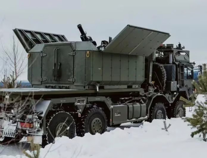 Rheinmetall Mortar Mission Module Arctic Firing Ragnarok mortar system truck mtd tests Nory - Rheinmetal