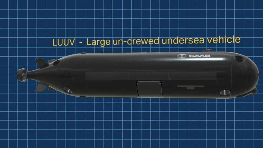 Saab Autonomous Ocean Drone LUUV