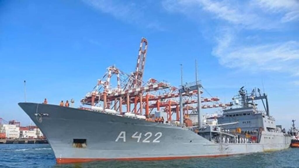 Sri Lanka Takes Charge of Iranian Naval Auxiliary Ship IRINS Bushehr Sri Lanka Takes Charge of Iranian Naval Auxiliary Ship IRINS Bushehr