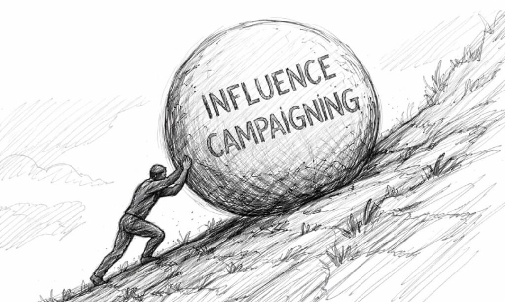The Sisyphean Struggle for Influence Campaigning in Competition The Sisyphean Struggle for Influence Campaigning in Competition