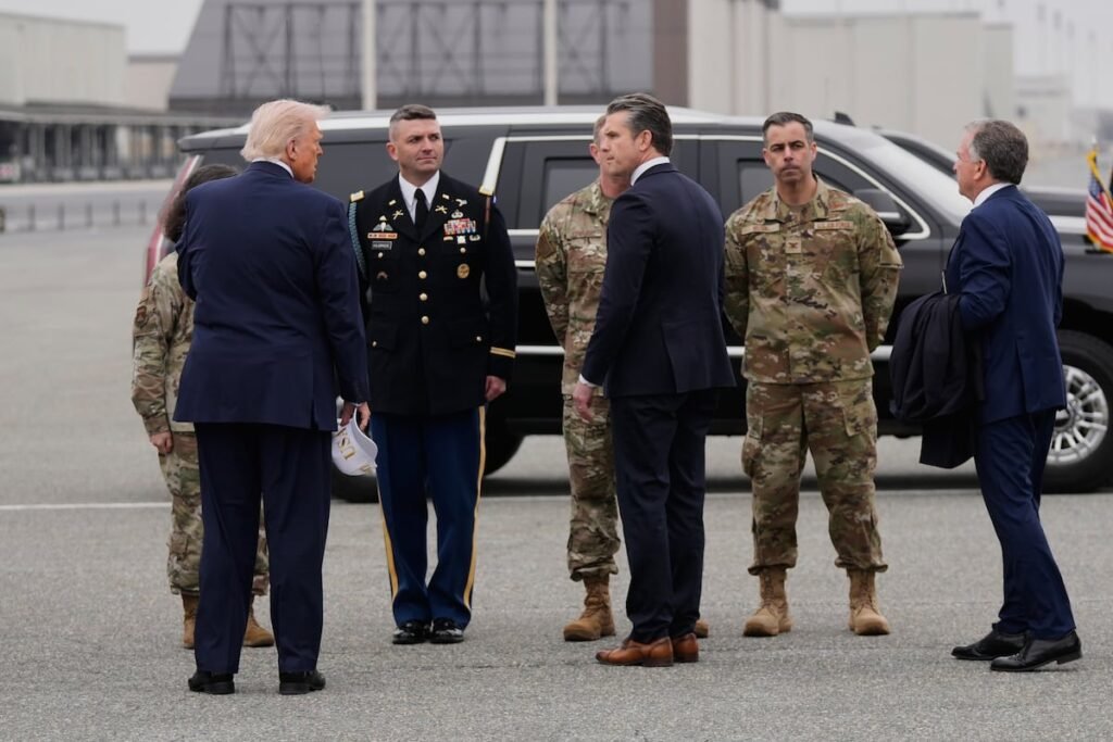 Trump to join grieving families for return of soldiers killed in Iran war