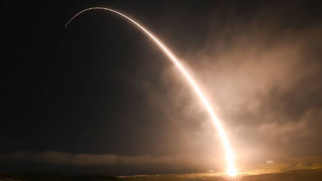 US AFGSC tests unarmed Minuteman III ICBM from Vandenberg