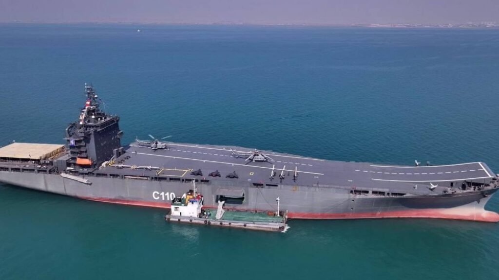 US confirms hitting Iran’s drone carrier, denies own carrier struck