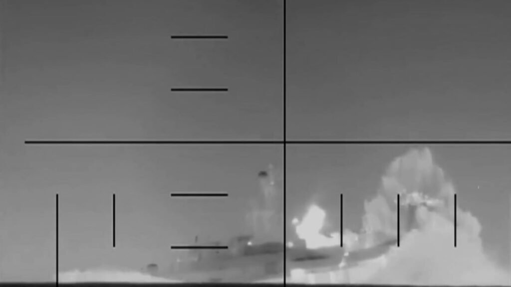 US submarine sinks Iranian ship in first torpedo kill since WWII, Pentagon confirms US submarine sinks Iranian ship in first torpedo kill since WWII, Pentagon confirms