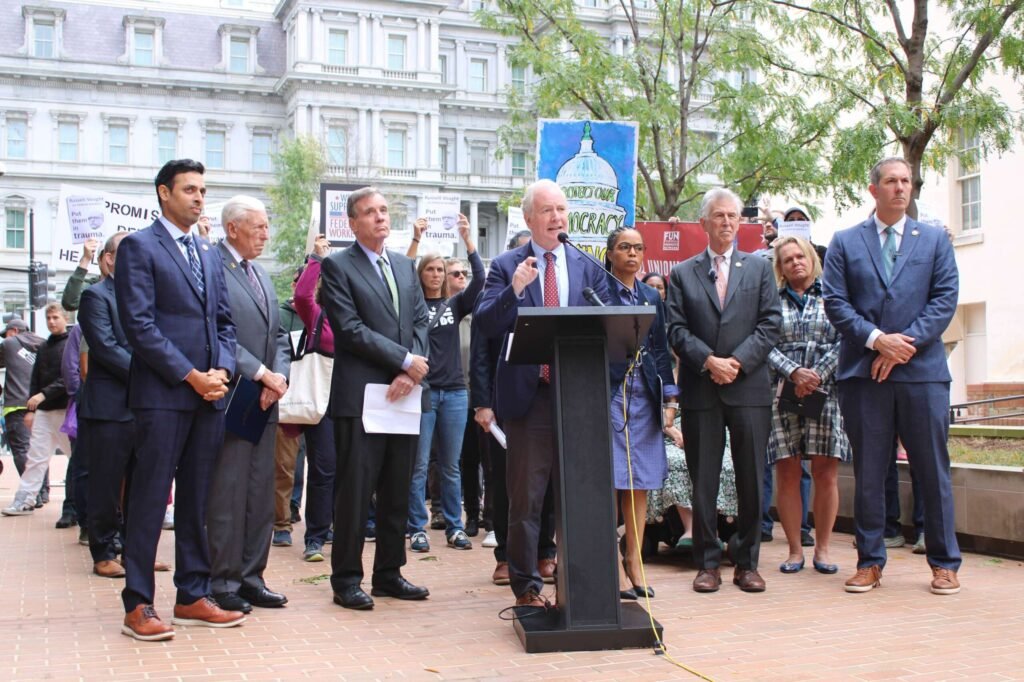 Van Hollen pushes back on OPM appeal rules