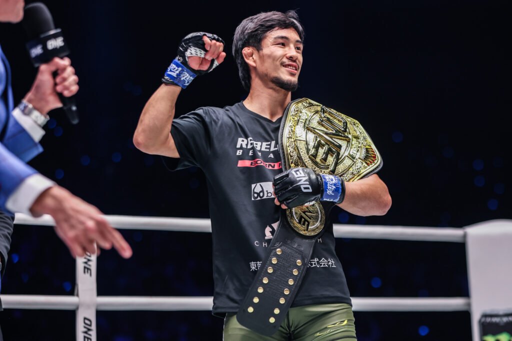 Yuya Wakamatsu defends ONE Flyweight MMA World Title against Avazbek Kholmirzaev at ONE Samurai 1 Yuya Wakamatsu defends ONE Flyweight MMA World Title against Avazbek Kholmirzaev at ONE Samurai 1
