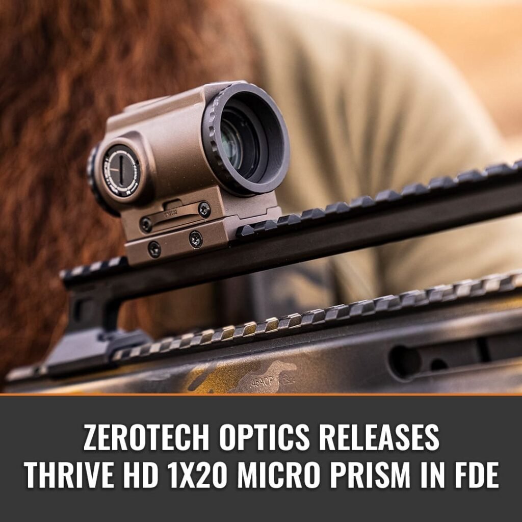 ZeroTech Introduces the Thrive HD Micro Prism 1x in FDE