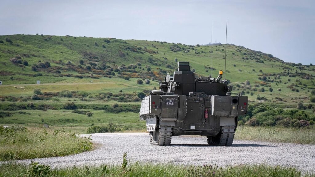 Adolescent British Army Ajax to restart at an infant ‘crawl’