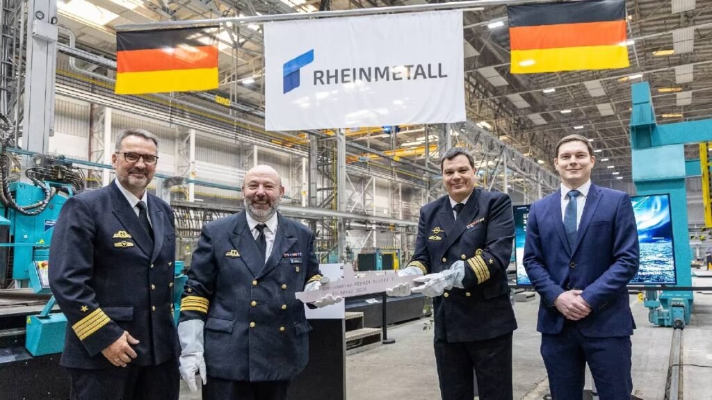 Construction begins for German Navy’s final Class-424 intelligence vessel 