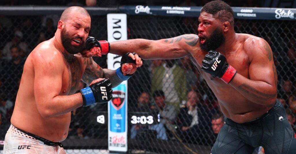 Curtis Blaydes releases first statement after epic war against Josh Hokit at UFC 327 Curtis Blaydes releases first statement after epic war against Josh Hokit at UFC 327