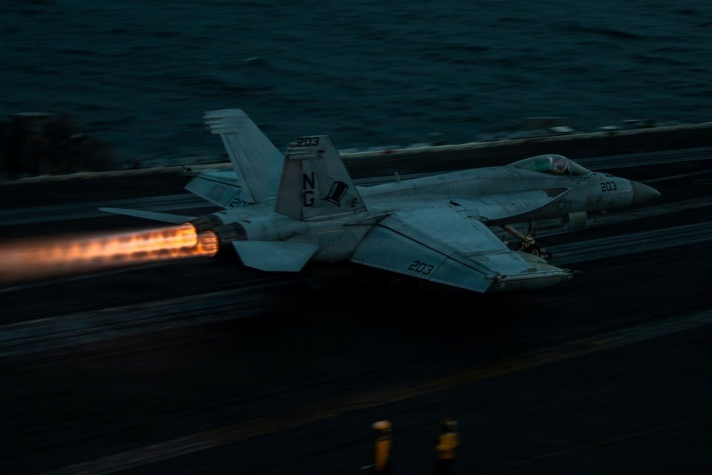 DVIDS – News – U.S. Continues Strikes into Iran After Successful Rescue of F-15E Aircrew USS Abraham Lincoln (CVN 72) Conducts Flight Operations During Operation Epic Fury
