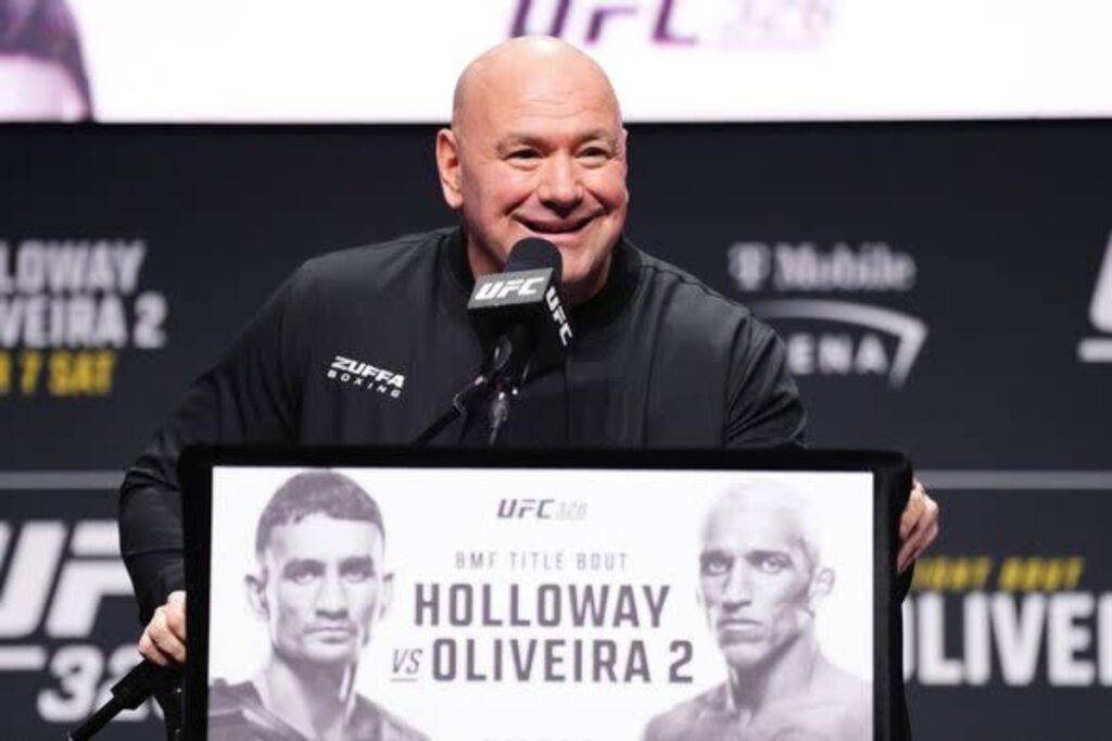 Dana White during UFC 326 press conference