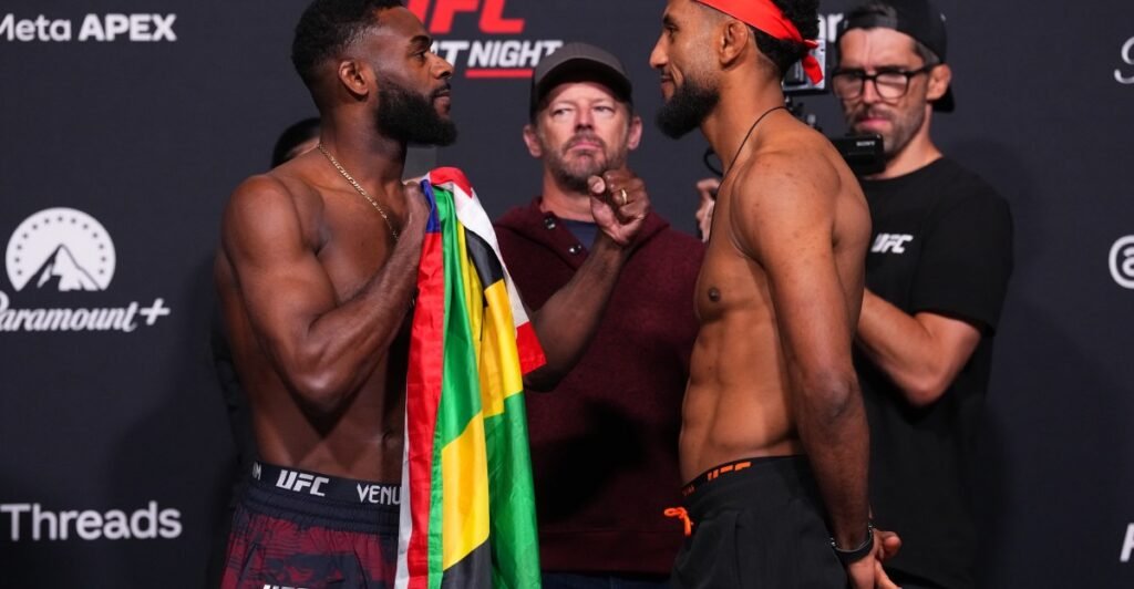 Face off! Aljamain Sterling stares down Youssef Zalal for UFC Vegas 116