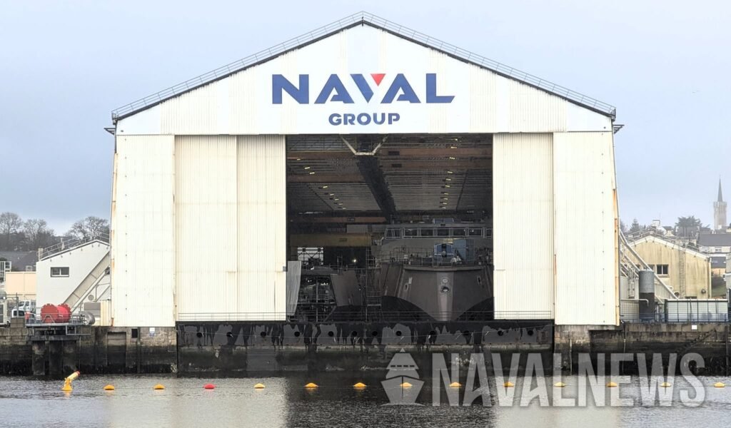France orders fifth FDI frigate from Naval Group FDI Amiral Louzeau Naval Group Lorient February 2026