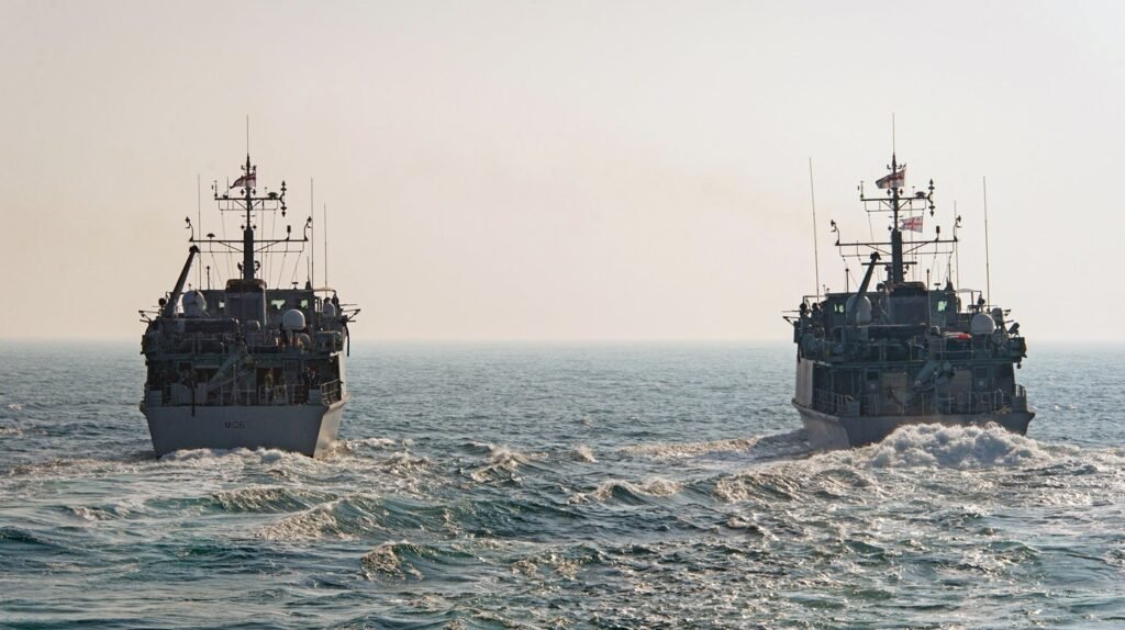 How the UK gave away its mine hunting fleet How the UK gave away its mine hunting fleet