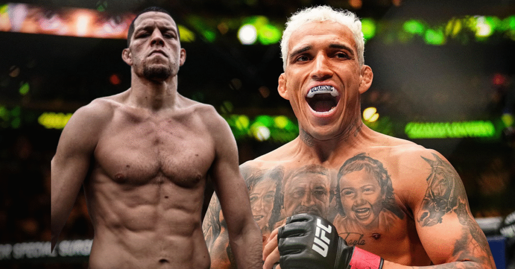 I Believe I’d Beat The F***ing Sh*t Out Of Him Nate Diaz, Charles Oliveira