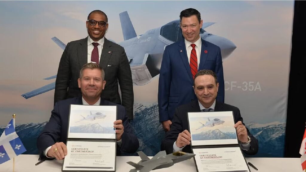 MAS and Lockheed Martin set framework for Canadian F-35 depot
